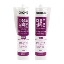 창호 샷시 마감재 접착제 보수용실리콘 간편보수 단열재본드 건축용실리콘 수리, 백색
