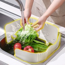 리빙선생 실리콘 싱크대 물받이 물튀김방지 설거지 물막이 씽크대 가림막 2p, 2개