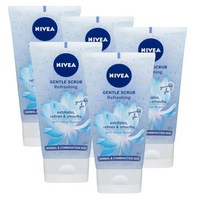 니베아 젠틀 리프레싱 페이스 스크럽 150ml Nivea Gentle Refreshing Face Scrub, 5개