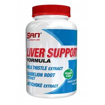 SAN 산 뉴트리션 리버 서포트 100정 베지캡 Nutrition Liver Support Formula with Milk Thistle Dandelion Rood and Artichoke Extracts for Natural Detoxification, 1set, 1set