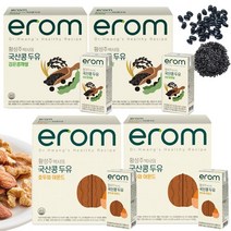 이롬 이롬 황성주박사의 국산콩두유 검은콩깨쌀 /호두와 아몬드, 64개입, 190ml