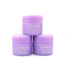 Lot of 3 Clinique Take the Day Off Cleansing Balm 0.5 oz / 15 ml NEW 121110
