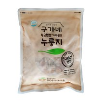 구가네식품 황금햅쌀 가마솥맛 누룽지 1kg, 1개