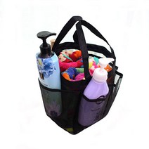 매쉬 목욕 바구니 블랙, 1개