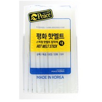 [624C]평화 글루건심 핫멜트 스틱 대★포장훼손반품불가★, ★이상품만족해요!!