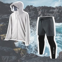 [BLACK:D] 시원한 여름 낚시복 바지 상의 세트 바다낚시 옷 낚시복 세트