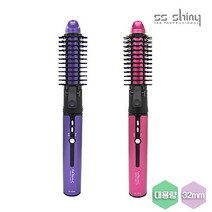 브랜드없음 더블에스샤이니 무선 고데기 뉴 오토볼륨밍 3in1 아이롱 봉 고대기 오토롤링 대용량 배터리 AVW-002, 뉴오토 볼류밍 무선 AVW-002 핑크