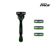 도루코 페이스6 6중날 면도기 면도날 기획전, 1세트, 면도기본체+면도날4P