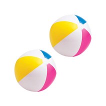 SKW 스팡글 팡팡 비치볼, 레인보우60cm세트