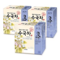 (메카몰) 쌍계명차 김동곤 명차 수국차 40티백, 48g, 3개, 40입