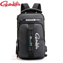 낚시보조가방 Gamakatsu-신제품 싱글 숄더 낚시 가방 남성 레저 방수 다기능 배낭 야외 하이킹 체스트 팩, 03 3