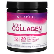 Neocell 네오셀 슈퍼 콜라겐 무맛 펩타이드 1&3 200g, 1개, 1병