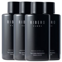 리베로옴므 더스킨 에너자이징 에멀젼 주름개선 기능성 남성로션 화장품 150ml x 4개, 150mlx4개