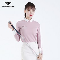 와이키키 여자 골프웨어 소매배색 카라티셔츠