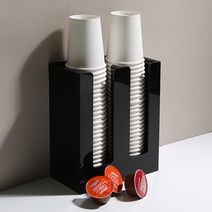 탕비실 오피스 카페 종이컵 정리보관 2열심플디스펜서, 서신유통 1, 서신유통 1