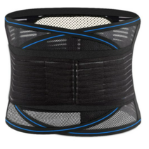 엘엘리빙 매쉬 허리보호대 복대 블랙, 4개