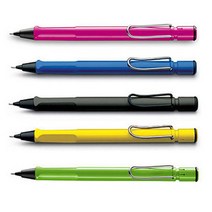 Lamy 사파리 샤프 무료펜각인 인쇄, 옐로우 0.5MM, 본상품선택