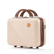 라라티나 기내용 숄더 가능한 소형 캐리어 레디백, 베이지