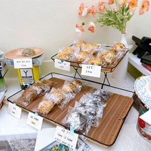 라탄트레이(소 대)/2단스탠드/ 쟁반 베이커리 푸드 진열