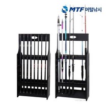 머털낚시 []초간편 낚시 로드 거치대 16칸 낚시대 받침대, 1개