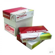 스펙트라 사무실 오피스 복사지 색지(분홍 PINK) A4 80g 1박스(2500매)