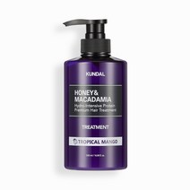 쿤달 허니 앤 마카다미아 헤어 트리트먼트 트로피컬망고향, 500ml, 2개