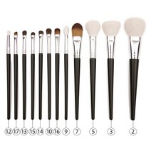 [해외] Shinedo 파우더 아이 메이크업브러쉬 직구, 없음, 2.12 Pcs