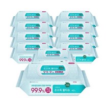 [정스토어 ] 유한킴벌리 그린핑거 손소독물티슈 캡형 30매 x 10개 #999EA, 정스토어 본상품선택