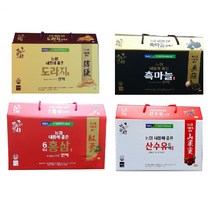 농협 추석 건강 5종 선물 세트 70ml X 30포 홍삼 도라지 산수유 흑마늘 칡 진액 즙 생신 할머니 아버지 어머니 부모님 명절