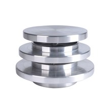 분재 받침대 회전판 원예용 화분 분갈이 작업대, 25cm 바닥 지름 15cm