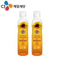 백설 해바라기유 스프레이 200ml x 2개
