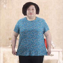 빅사이즈 엑스라지 부모님패딩 꽃무늬점퍼 숏패딩 할머니외투 할머니옷 엄마 시어머니 할머니패딩 할머니 패딩 66 패션 캐주얼 중장년 여자 라지 반팔 200근 탄력 날염 뚱뚱한