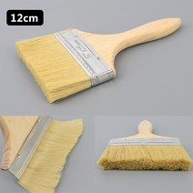 페인트 브러쉬 중형 12cm 인테리어 붓 가구 칠 니스 젯소