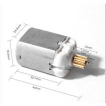 주차차단봉 주차 금지봉 관제시스템 차단기 자동차 전원 수리 엔진 카본 브러시 홀더 용, 큰 모터