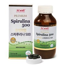 [AK PLAZA] [바이오헬스팜] 하이웰 프리미엄 스피루리나 500, 옵션선택