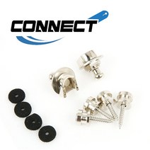 CONNECT - Strap Lock / 커넥트 스트랩락 Chrome (쉘러 Security Lock 호환가능) , *, *