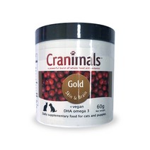크래니멀스 반려동물 골드 슈퍼푸드 영양제 60g, 1개, 크랜베리 + 건조된 해초분말