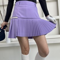여성골프치마 주름스커트 플리츠 테니스스커트 큐롯 라운딩룩 A라인 치마바지 이브너