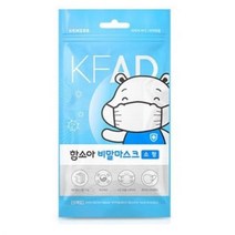 함소아 비말마스크 소형 KF-AD, 1개입, 300개, 화이트