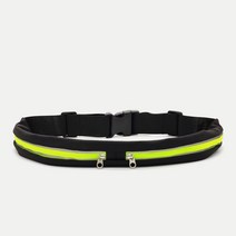 FNR 2지퍼 런닝벨트 러닝벨트 스포츠힙색 마라톤힙색 스마트폰 가방, 오렌지