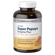 아메리칸헬스 엔자임 플러스 360정 수퍼 파파야 American Health Super Papaya Enzyme Plus, 1개