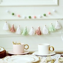 감성 미니 태슬 가랜드 (베이비), 베이비