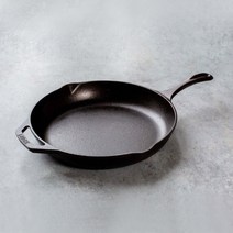 [롯지] [한국공식] 셰프컬렉션 12인치(32cm) 셰프 스킬렛 V968, 상세 설명 참조