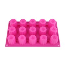 [RA†]디저트만들기 까눌레틀 까눌레 실리콘몰드 15구 베이킹 까눌레만들기 이킹 초콜렛 이팬 만들기 제빵 초콜릿만들기▨_ea