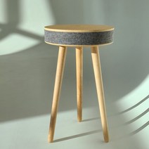 USB 무선충전 블루투스 스피커 침대 사이드테이블 협탁, 내장배터리형, B색상