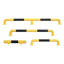 스틸 카스토퍼 볼라드 주차 충돌방지 가이드 공장안전가이드 창고 안전가이드 U형 M형 앙카식, U자형 1000x200x2.0