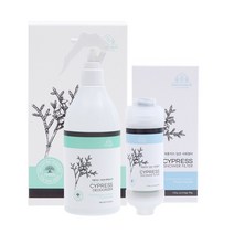 나무앤미 피톤치드 편백잎수액380ml + 샤워필터