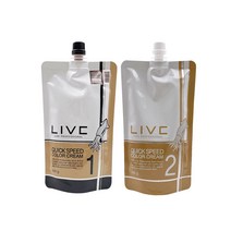 아이쉬코리아 라이브 퀵3분 스피드 칼라크림 500g(오징어먹물), S4 라이트브라운, 1개