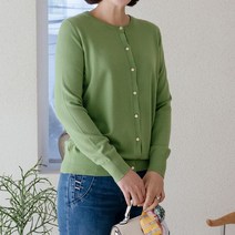 [김여사] 튜미 금장 라운드넥 가디건 엄마옷/마담옷/중년여성/40대/50대
