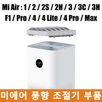 샤오미 미지아 공기청정기 4 / 4 Lite / 1 / 2 / 2H / 2S / 3 / 3H / 3C / Pro / F1 미에어 풍향 조절기 부품 조정기 / 에어 아웃렛 키트, 미에어 3/3H 사용 적합